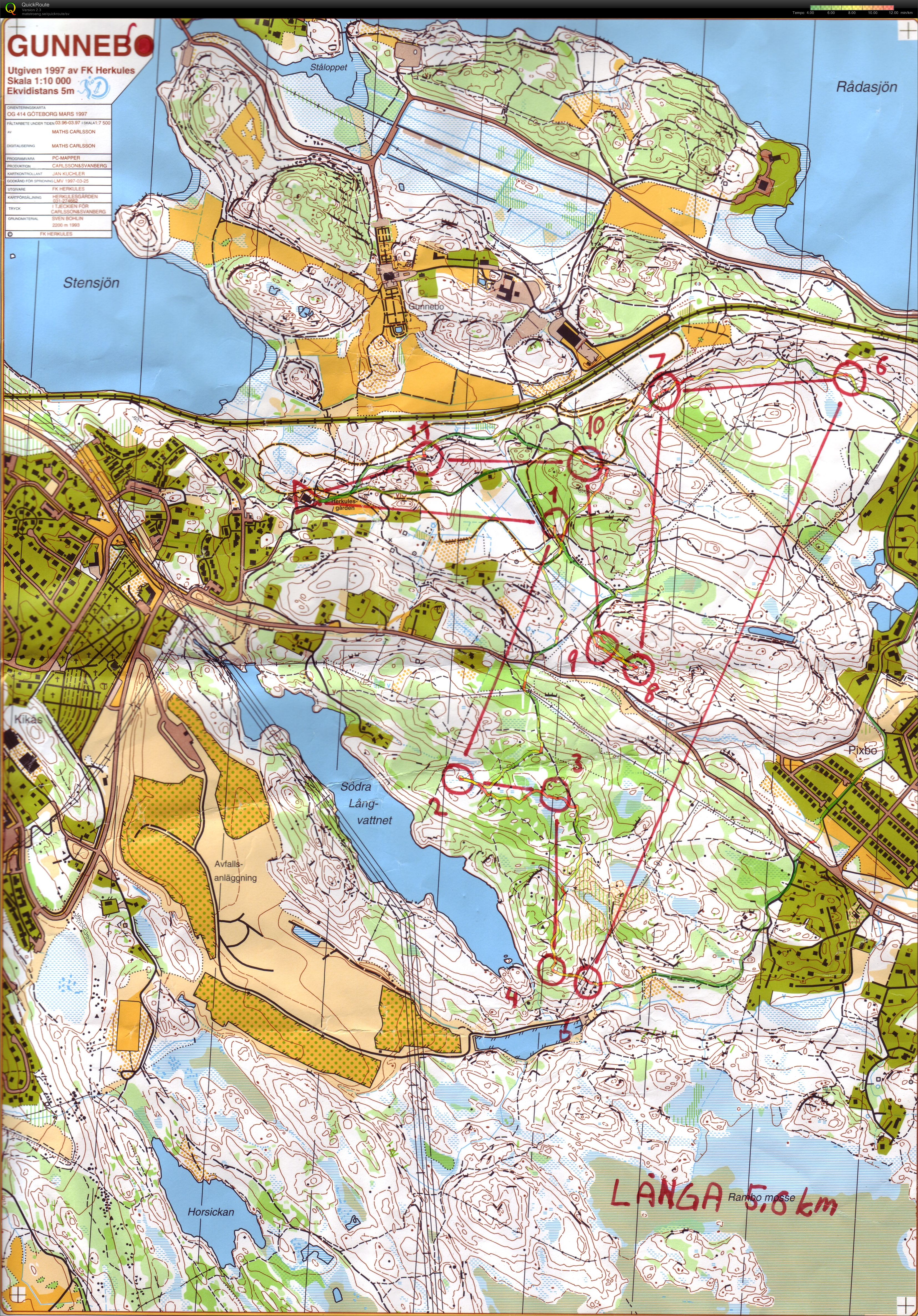 Torsdagsträning (2010-10-14)