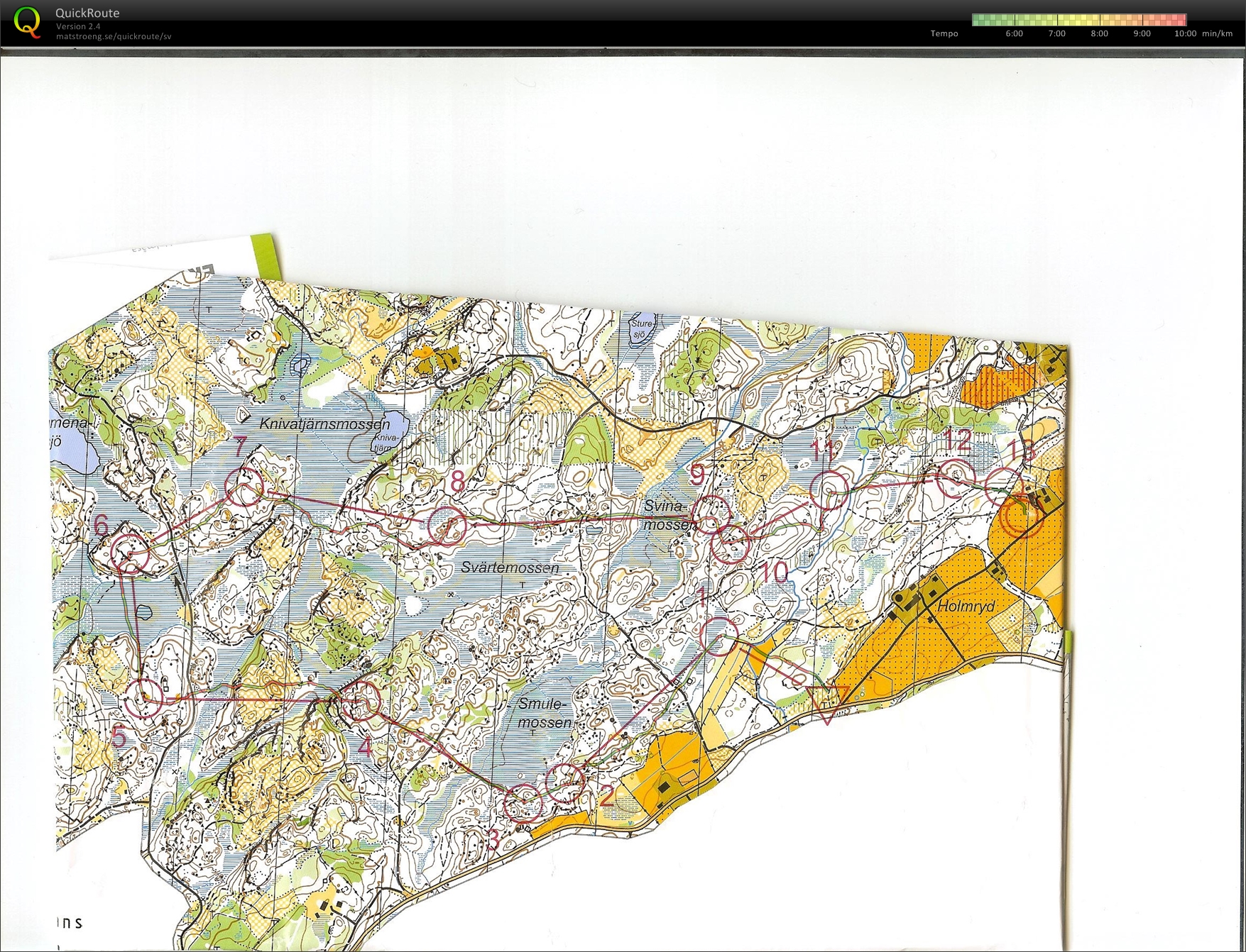 O-ringen träningsrace (2015-08-26)