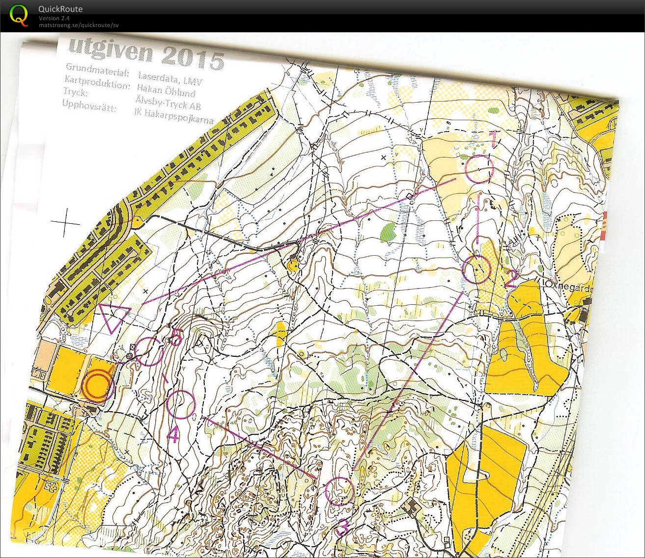 Smålandskaveln, H16 sträcka 3 (2015-10-25)