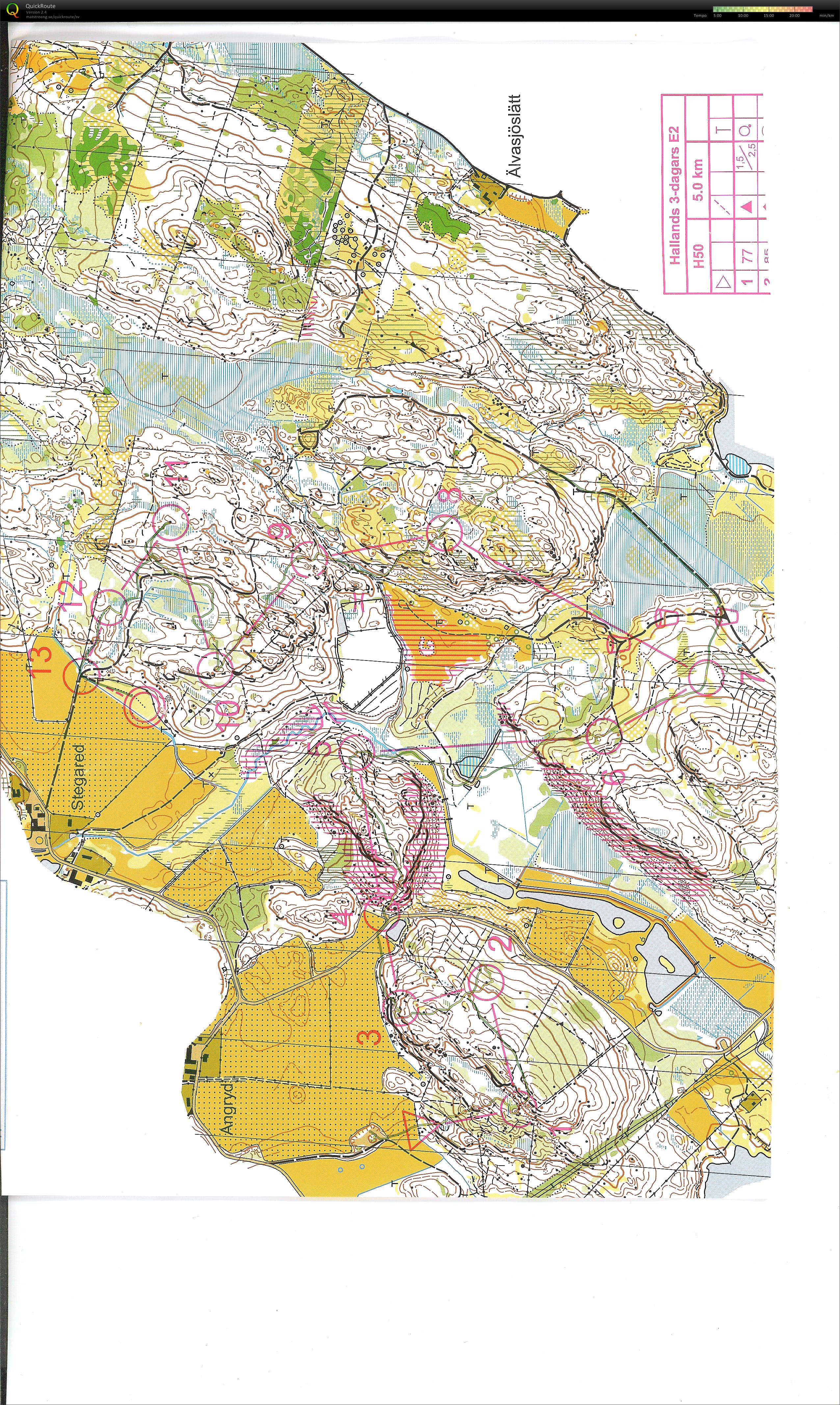 Hallands tredagars, etapp 2 (2015-07-11)