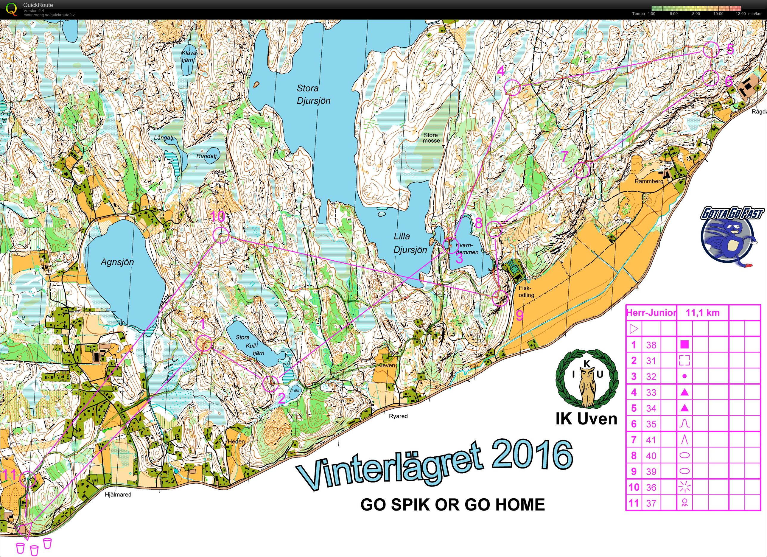 Vinterlägret Långdistans (2016-01-30)