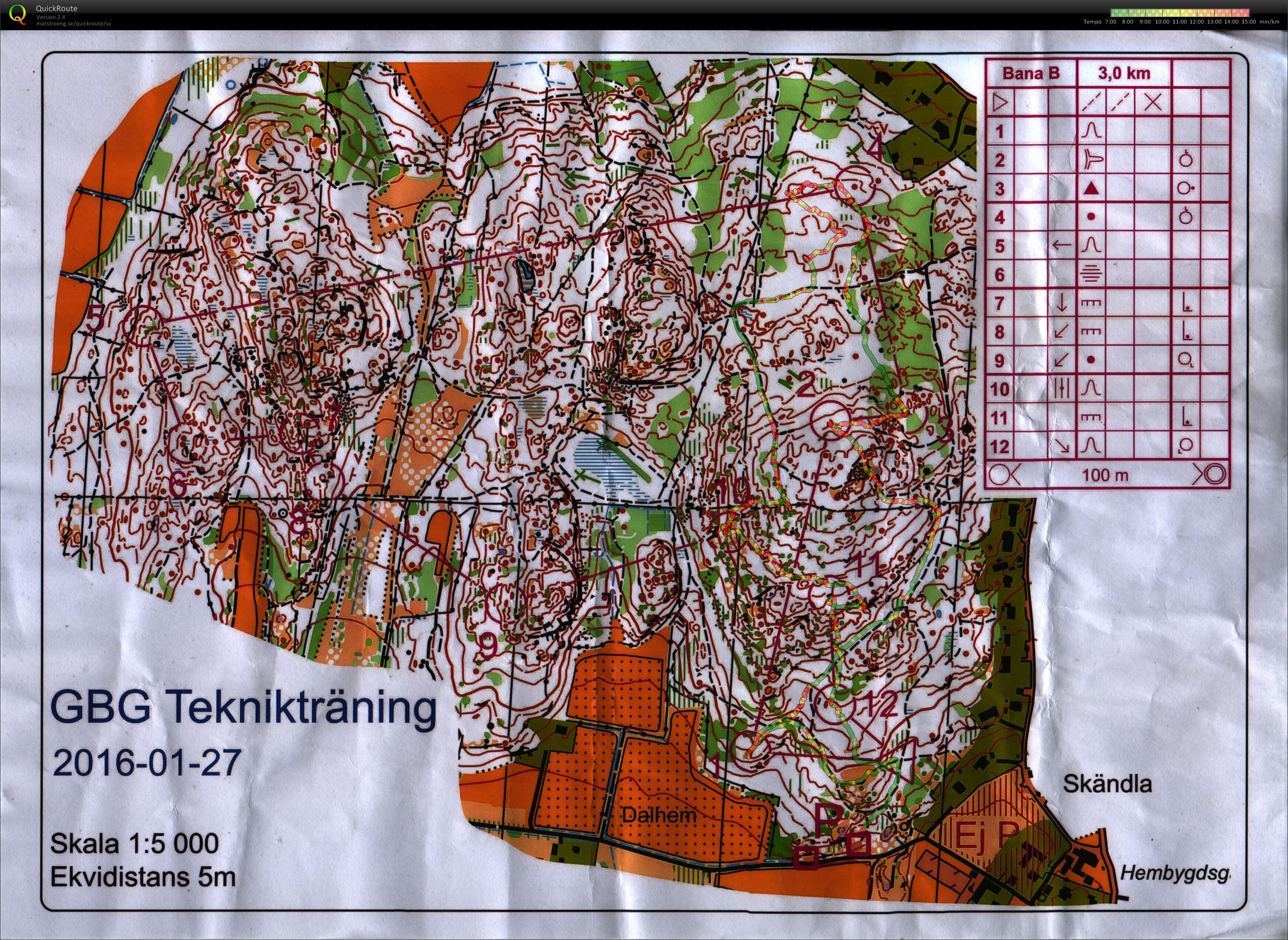 OLGY - Skändlaberget slinga 2 (2016-01-27)