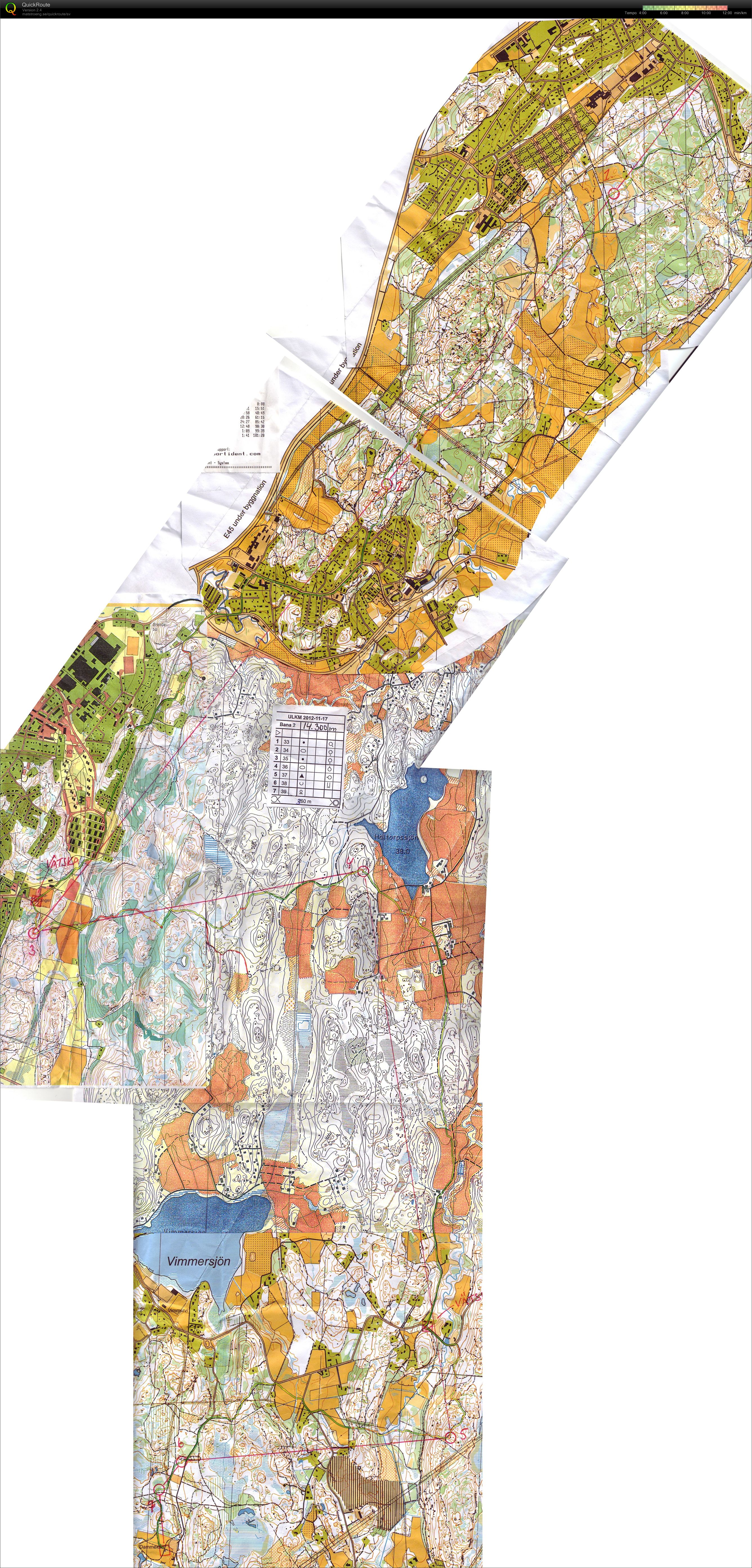 Alehofs öppna ultralång km (2012-11-17)