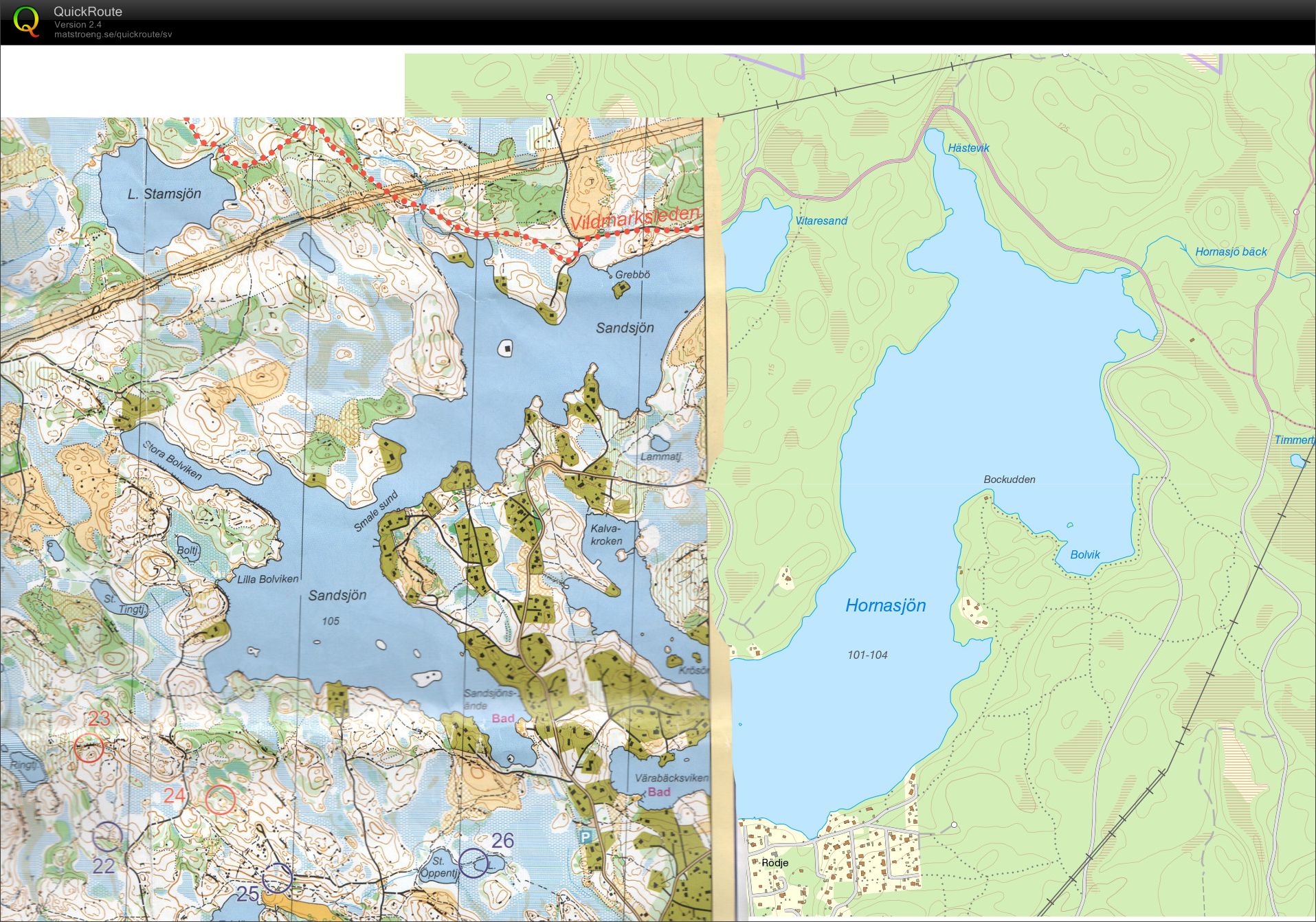 Distanslöpning chalmersbastun (2015-02-21)